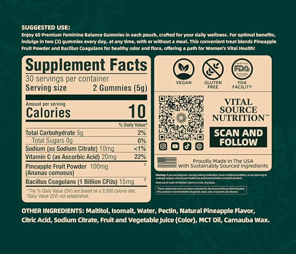 Feminine Balance Gummies